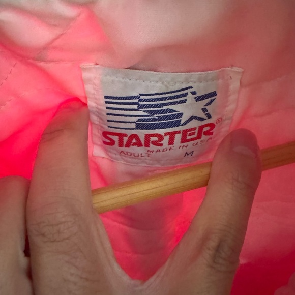 Vintage 90's Starter Stanford Cardinal NCAA Baseball Satin Jacket Bomber M - Picture 4 of 6